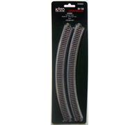 Kato Unitrack 20-132 348mm (13 3/4'') 45 Curve Track R348-45 (N scale) 4PCS