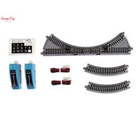 Kato Unitrack Compact (CV2) Compact Turnout Track Set 1:150 Scale, N Scale
