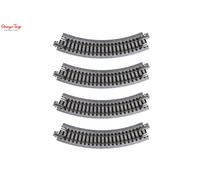 Kato 20-174 Unitrack Compact (R150-45) Curved Track 45 Degree 4pcs