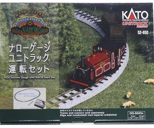 Kato Unitrack Narrow Gauge Oval Track Set with SX Power Pack OO9 Gauge K52-850
