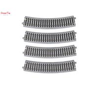 Kato Unitrack (R490-22.5) Curved Track 22.5 Degree 4pcs 1:87 Scale, HO Gauge