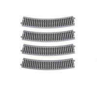 Kato Unitrack (R550-22.5) Curved Track 22.5 Degree 4pcs HO Gauge 2-210