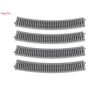 Kato Unitrack (R730-22.5) Curved Track 22.5 Degree 4pcs 1:87 Scale, HO Gauge