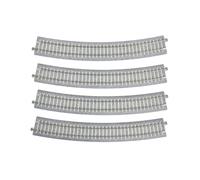 Kato Unitrack (R730-PCAL/R730-PCAR) CS Curved Track 2pcs HO Gauge 2-242