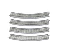 Kato Unitrack (R790-22.5PC) CS Curved Track 22.5 Degree 4pcs HO Gauge 2-251