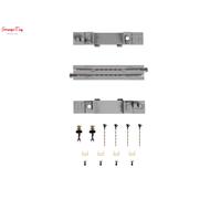 Kato 20-027 Unitrack (S124C) Straight Level Crossing Track 124mm
