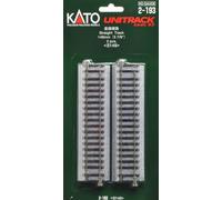 Kato Unitrack (S149) Straight Track 149mm 2pcs HO Gauge 2-193