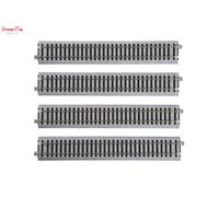 Kato Unitrack (S246) Straight Track 246mm 4pcs 1:87 Scale, HO Gauge