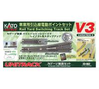 KATO N Gauge V3 Electric Point Set Railroad Model Rail Set for Garage 20-862