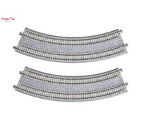 NEW N GAUGE KATO UNITRACK 20-183 SUPERELEVATED CURVE DOUBLE TRACK 315/282MM