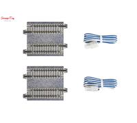 Kato Unitrack (WS62FPC-WS62PC) CS Dual Straight Feeder Track 62mm 1:150 N Scale