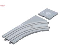 Kato Unitram Street Curved Track R180 45 Degree Right K40-104 N Gauge