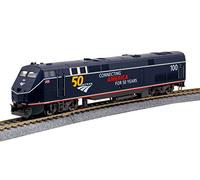 Kato USA Model Train Products HO GE P42 Amtrak Midnight Blue #100 w/ 50th Anniversary Logo (37-6113)