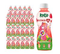 KATO x Care Bear Watermelon Fruit Juice with Nata De Coco 320ml x 24 Bottles - Halal