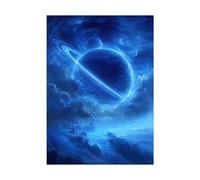 Katomula 100 MTG Card Sleeves with 100 Inner Sleeve, Textured Back Art Sleeves, Fit Standard Size Cards-Island Planet