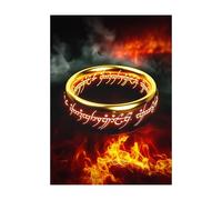 Katomula 100 MTG Card Sleeves with 100 Inner Sleeve, Textured Back Art Sleeves, Fit Standard Size Cards- The-One-Ring