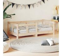 katonah 70x140cm wooden children bed in natural