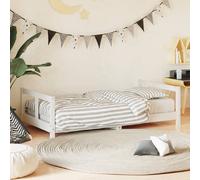 katonah 80x160cm wooden children bed in white