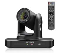 KATOVJJTS PTZ Camera 4K with 20X Optical Zoom, 4K NDI PTZ Camera with AI Auto Tracking(Gen3),Live Streaming for Church Worship,USB3.0 PoE HDMI IP Work with Vmix,OBS,YouTube,Zoom(NDI License Included)