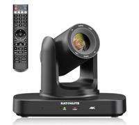 KATOVJJTS PTZ Camera 4K with 20X Optical Zoom,AI Auto Tracking(Gen3), USB3.0/LAN/HDMI/3G-SDI Live Streaming Camera for Church Worship, Work with Vmix,Zoom,OBS,YouTube Livestream