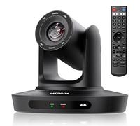 KATOVJJTS Video Conference Room PTZ Camera System with 20X Optical Zoom,4K UHD Live Streaming Camera for Church Worship,USB HDMI Camera Work with Vmix,Zoom,OBS,YouTube Livestream