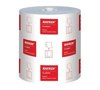 Katrin 2-Ply Classic System Hand towel M2, Blue, Pack of 6,KZ46026