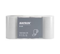 Katrin 87709 Plus Toilet Paper Roll 180 Sheets 3-Ply ~ 56 Rolls