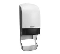 Katrin Inclusive System Toilet Dispenser with Core Catcher, White