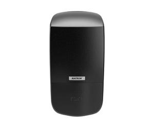 Katrin Black Plastic Wall Mounted Soap Dispenser 500ml