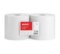 Katrin Industrial Wipes Roll Extra Large 2-Ply White (Case of 2)