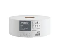 Katrin Jumbo Toilet Roll 2-Ply 60mm Core Refill (Pack Of 6) 62110