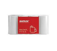 Katrin Kitchen Towel Paper Roll 2-Ply 64 Sheets White (Pack of 4)