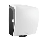Katrin Plastic Dispenser for System Paper Towel Roll White 82094