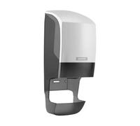 Katrin Plastic Dispenser with Core Catcher For System Toilet Paper Roll White - 77465