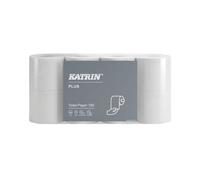 Katrin Plus 3-Ply Toilet Paper Roll 180 Sheets 7x8 Pack of 56 87709