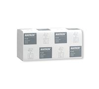 Katrin Plus Hand Towels V-Fold 1-Ply 300 Sheets (Pack of 6000) 83114