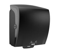 Katrin Plastic Dispenser For System Paper Towel Roll Black 82070