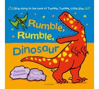 Katrina Charman Rumble, Rumble, Dinosaur Paperback Book Katrina Charman Multicolor