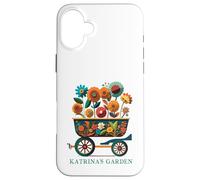 Katrina's Garden Gardening Plants Flowers Katrina Case for iPhone 16 Plus