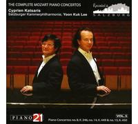 Katsaris/Salzburger Kammerphilharmonie - Complete Mozart Piano Concertos (Archives Vol.5)