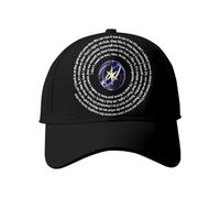 KATSEYE 2025 Beautiful Chaos Tour Merch Baseball Hat - Unisex Adjustable Twill Cap Graphic Print Style for Fans & Concerts (Black)