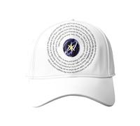 KATSEYE 2025 Beautiful Chaos Tour Merch Baseball Hat - Unisex Adjustable Twill Cap Graphic Print Style for Fans & Concerts (White)