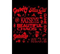 Katseye Beautiful Chaos Notebook: Journal, paperback, 6x9 inches, 100 pages