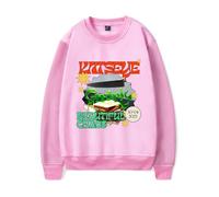 Katseye Merch Beautiful Chaos Crewneck Sweatshirt Merch Casual Sweatshirt Unisex Clothing (PINK,4XL)