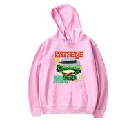 Katseye Merch Beautiful Chaos Hoodie Men Women Hip Hop Printing Pullover Hooded Sweatshirts (PINK,4XL)