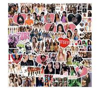 Katseye Merch Stickers 120PC K-pop Singers Waterproof Vinyl Decals for Fans Kids Teens Adults for Water Bottles, Laptops, Skateboard, Phone, Guitar, Case Decor
