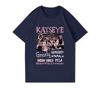 Katseye the Wildworld Tour T Shirt Women Concert Support Tee Y2K Tops | Katseye Merch Korean Girls Group Sophia Lara Yoonchae Megan Daniela Manon Support Tshirts Short Sleeve Crew Neck K-pop Idol