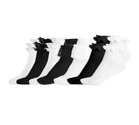 Katslyn 7 Pairs Frilly Women's Socks - White Black Lace, Ruffle, Cute Bow Ballet, Cotton for Adult Women Girls