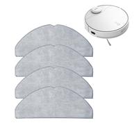 Katslyn Replacement Mop Pads Compatible with Eufy G50 and Eufy L60 Hybrid Eufy Mop Pads 4pcs Vacuum Washable Mop Cloth Durable Microfibre Cleaning Cloths for Robot Vacuums