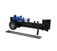 KATSU 12 Ton Manual Hydraulic Log Splitter with Wheels Heavy Duty Wood Splitter Firewood Splitting Machine 331251